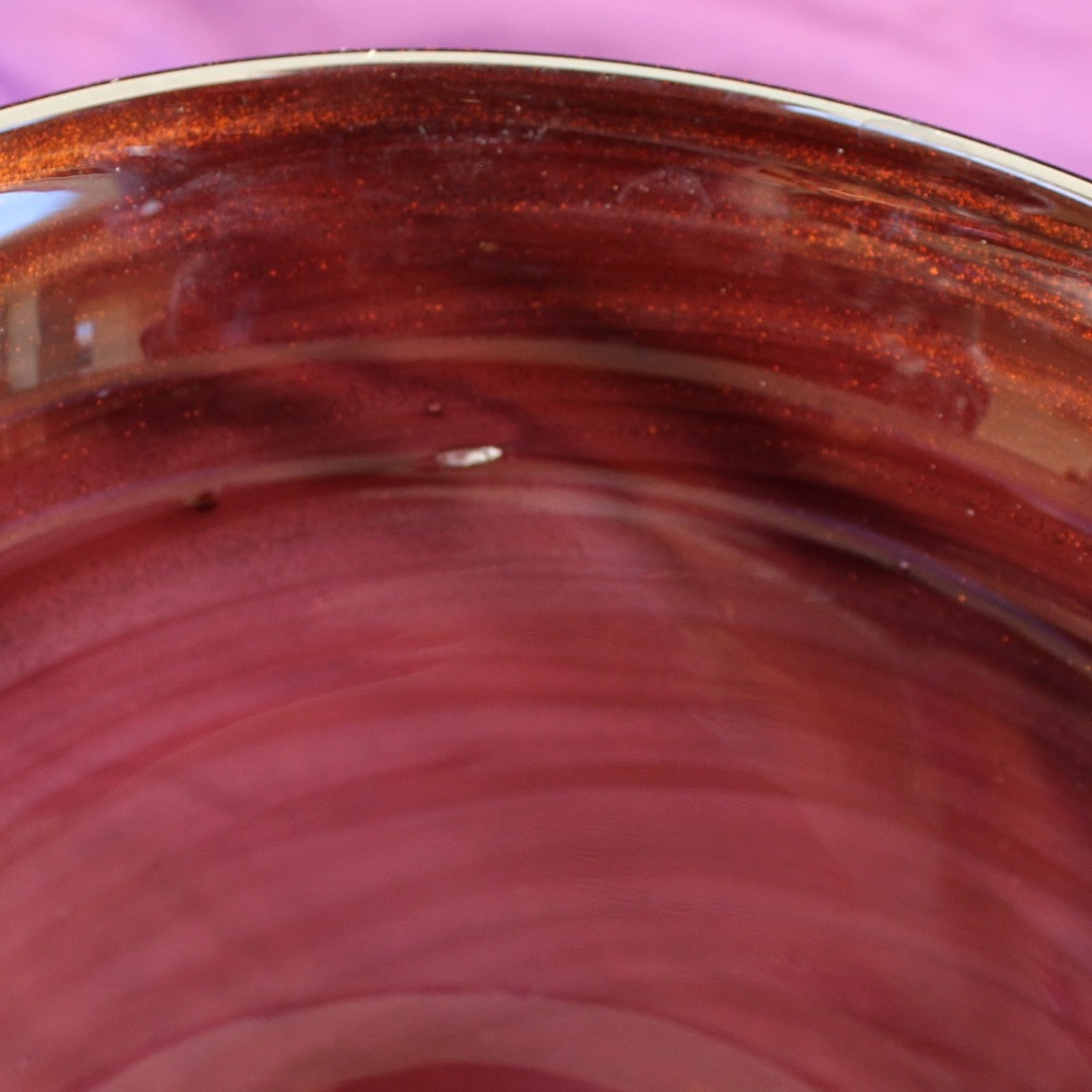 **LAST CHANCE** Brown & Gold Glitter Candy Dish - Picture 3 of 3